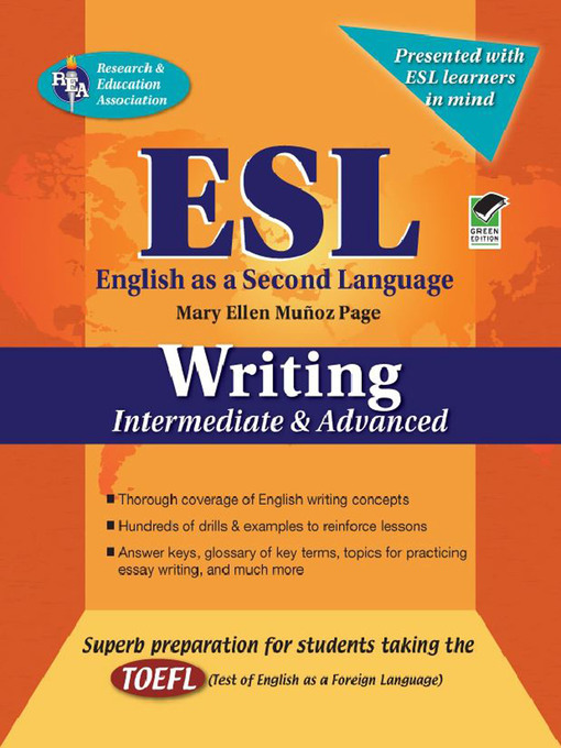 Title details for ESL Intermediate/Advanced Writing by Mary Ellen Munoz Page - Available